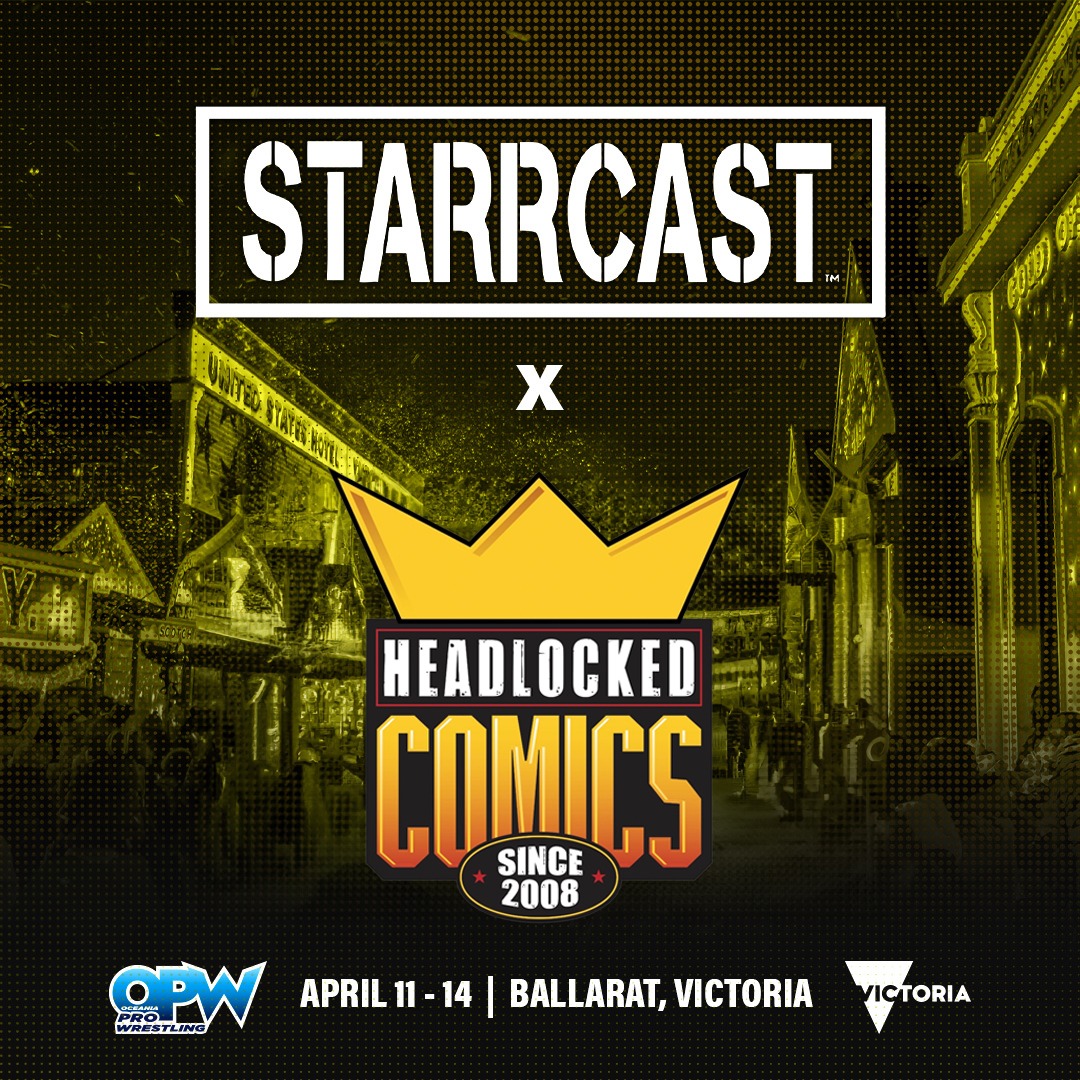Headlocked Comics are coming to Starrcast Downunder