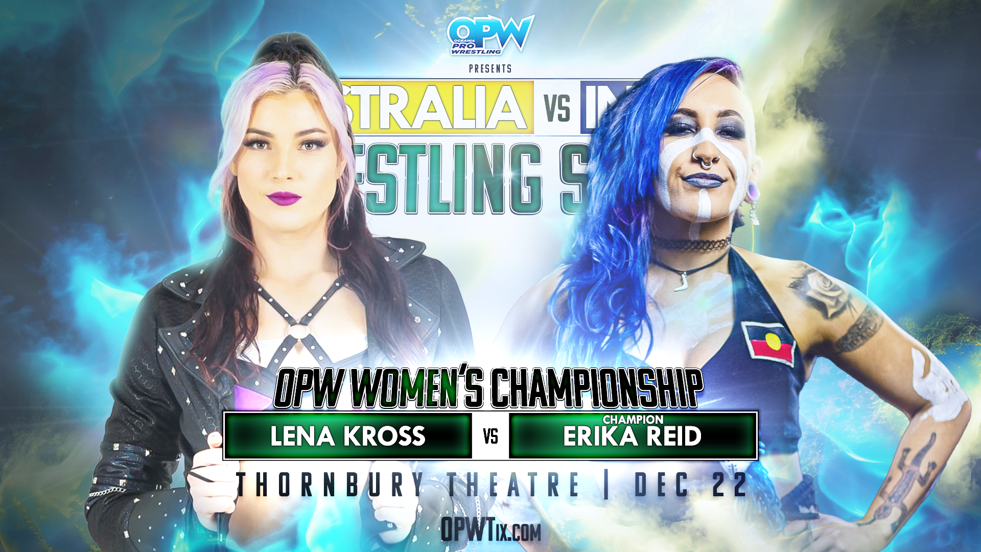 Women's Championship on the line on December 22nd!